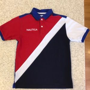 Nautical Boys Polo Size Large 14/16